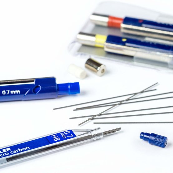 Staedtler 250 07-HB Mars Micro Carbon 0.7mm HB Mechanical Pencil Lead (Pack of 12) - Image 4