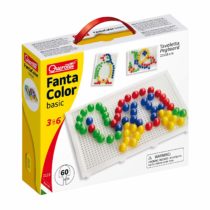 Quercetti 2123 Quercetti-2123 FC Basic Diameter pegs 15-Kids' Mosaic Kits, Multicolor