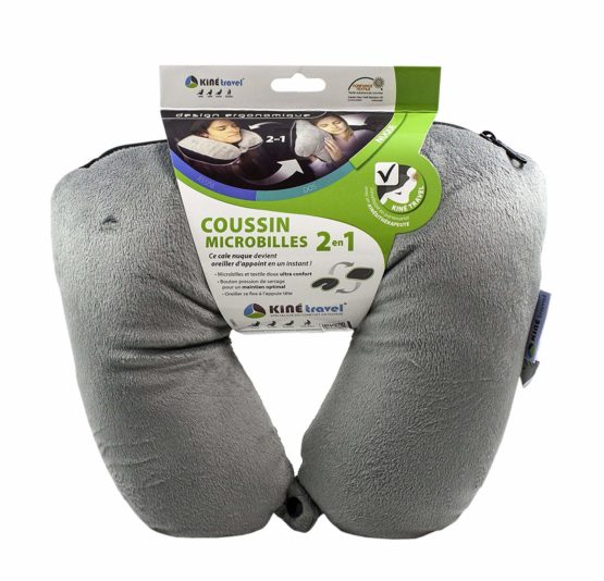 Kine Travel 169802 Pillow with Microbeads 2-in- 1 - Image 2