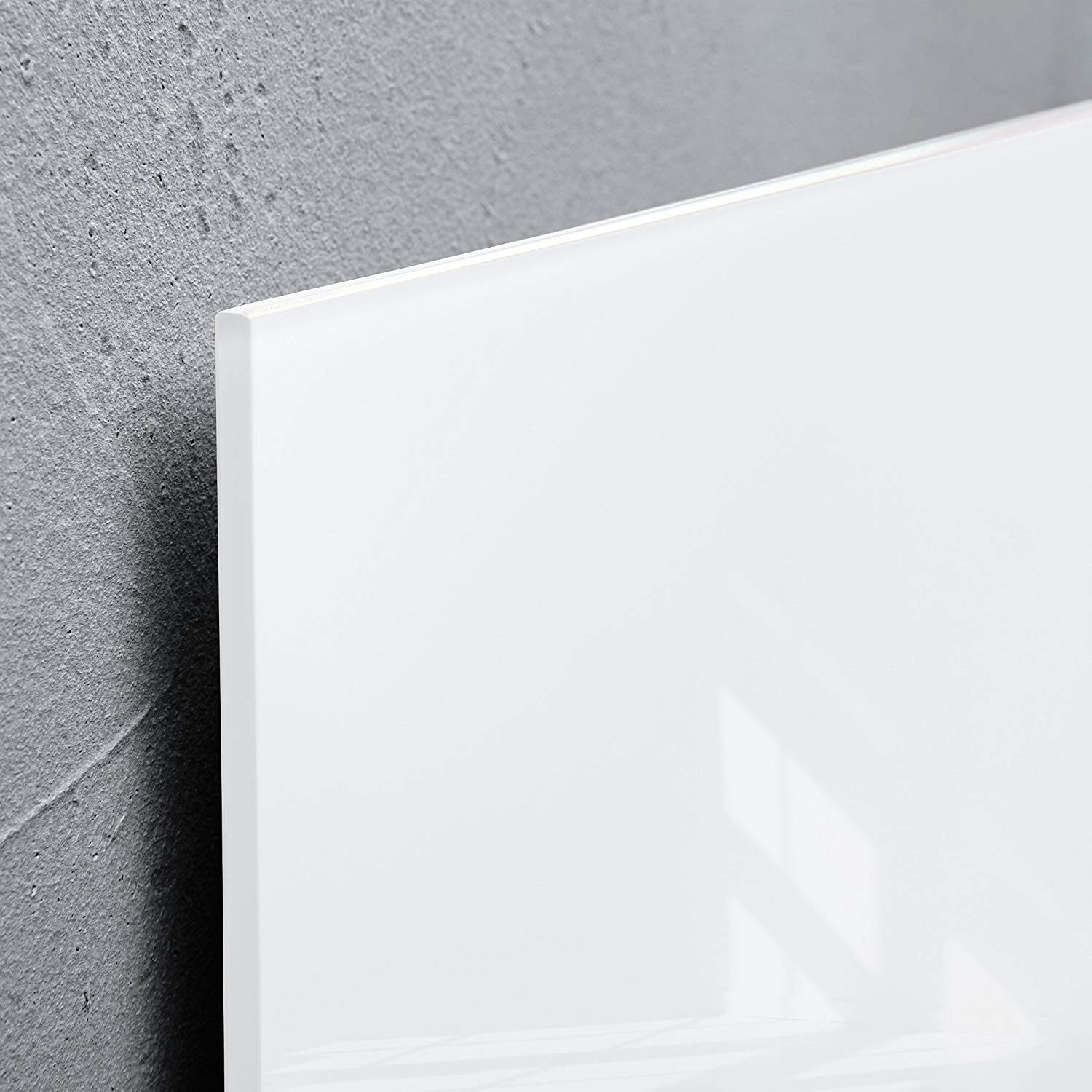 SIGEL GL121 Premium Glass magnetic Board, glossy surface, 60 x 40 cm, easy mounting, super White - Artverum - Image 3