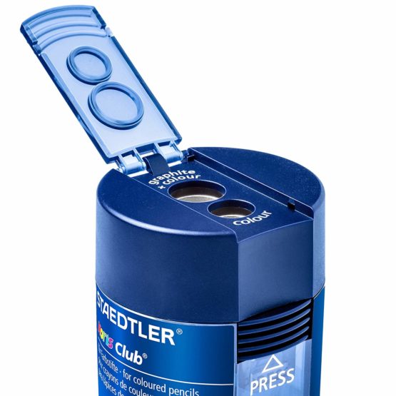 Staedtler 512002BKD Noris Club Double Pencil Sharpener - Image 2