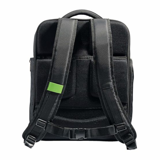 Leitz 15.6 Inch Light-Weight Expandable Laptop Backpack Smart Traveller Range, Black - Image 3