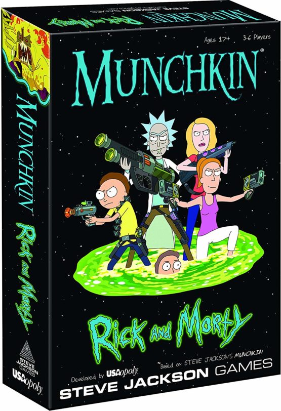Steve Jackson Games - Munchkin: Rick and Morty - Board Game