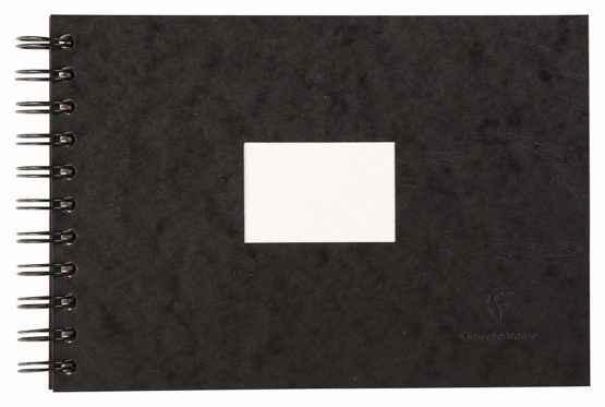 Clairefontaine Watercolour Travel Album, A5, 300 g, 20 Pages - Black Cover
