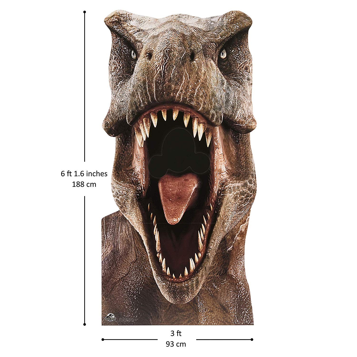 Star Cutouts SC1279 Tyrannosaurus Rex Stand-In Dinosaur Cardboard Cutout – Ideal for Jurassic Park Parties - Image 4
