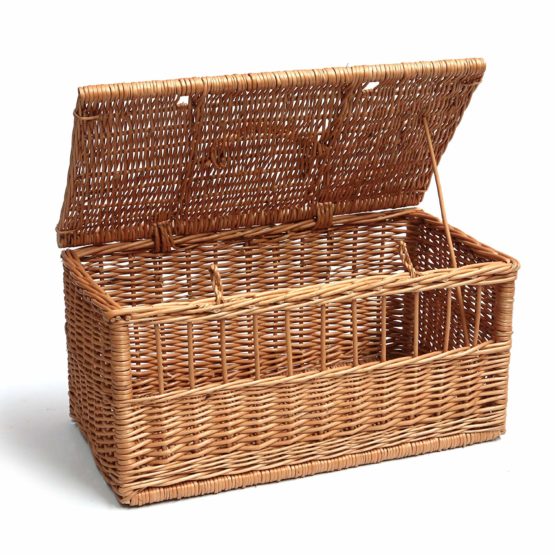 Prestige Wicker Pet Carrier Basket, Large, 50 cm