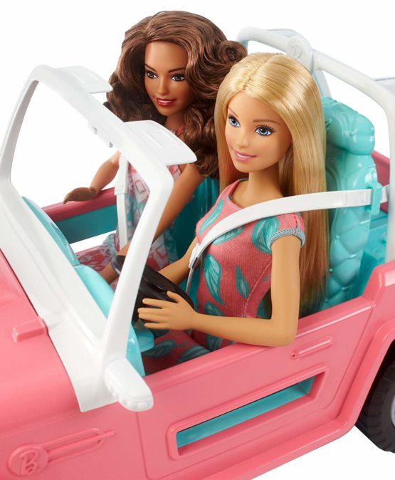 Barbie FPR59 Jeep with Two Dolls - Image 3