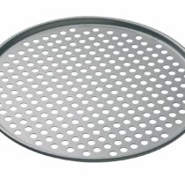 MasterClass KCMCHB14 Perforated Pizza Tray, Grey, 32cm