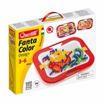 Quercetti 0902 Quercetti-0902 Fantacolor Design d.10, Kids' Mosaic Kits-STEAM Toy