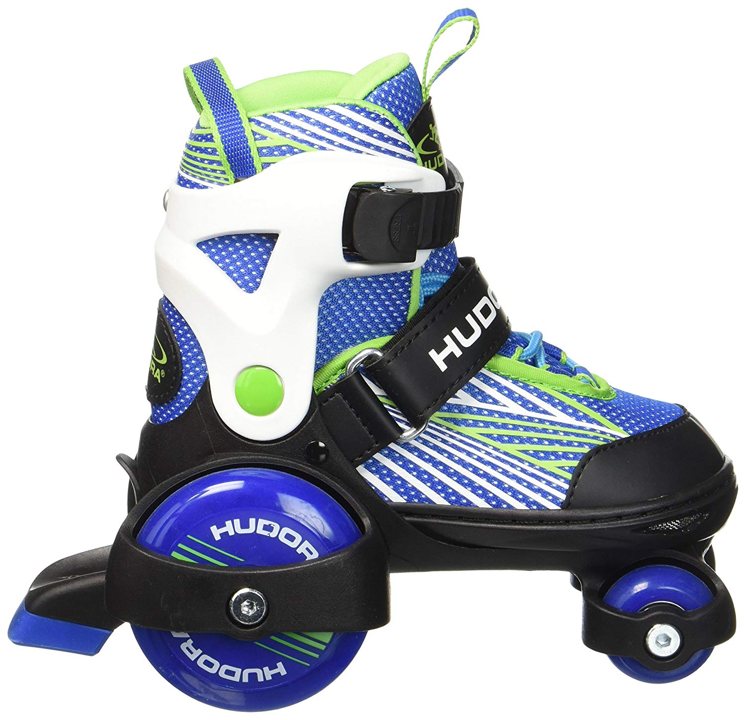 Hudora 22040 "My First Quad Boy" Roller Skates (Size 26-29), blue, 8.5-10.5 - Image 2
