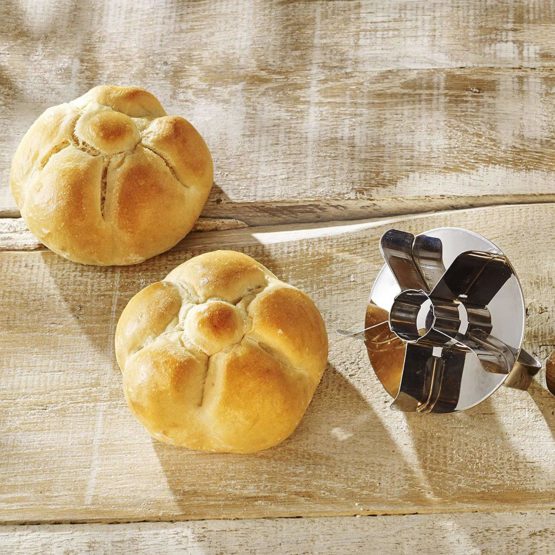 Birkmann Bread roll Stamp of Stainless Steel, Silver, 8 x 8 x 2 cm - Image 3
