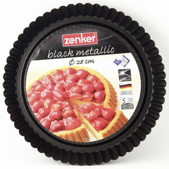 Zenker Pie pan Ø28 cm in black-metallic, Stainless Steel, 28 x 28 x 3.5 cm - Image 3