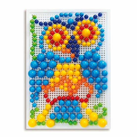 Quercetti 0950 Quercetti-0950 FC Portable Large Mix, Kids' Mosaic Kits-STEAM Toy - Image 3