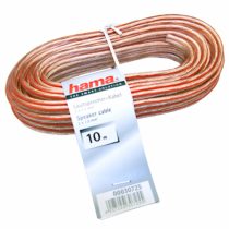 Hama - Speaker Cable 2 x 1.5 mm ² 10 M - Transparent