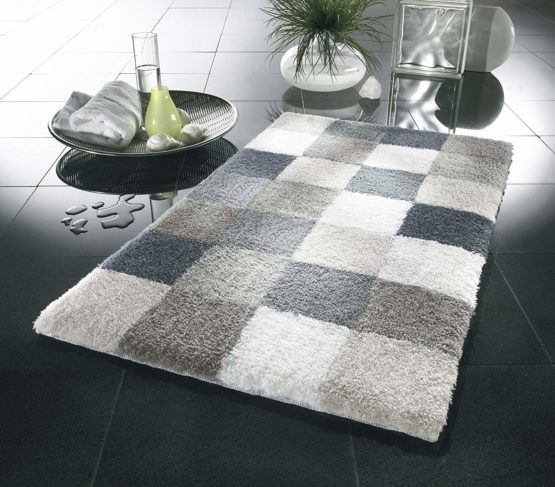 Kleine Wolke "Caro" Bath rug, 70 x 120 cm Grey/White - Image 4
