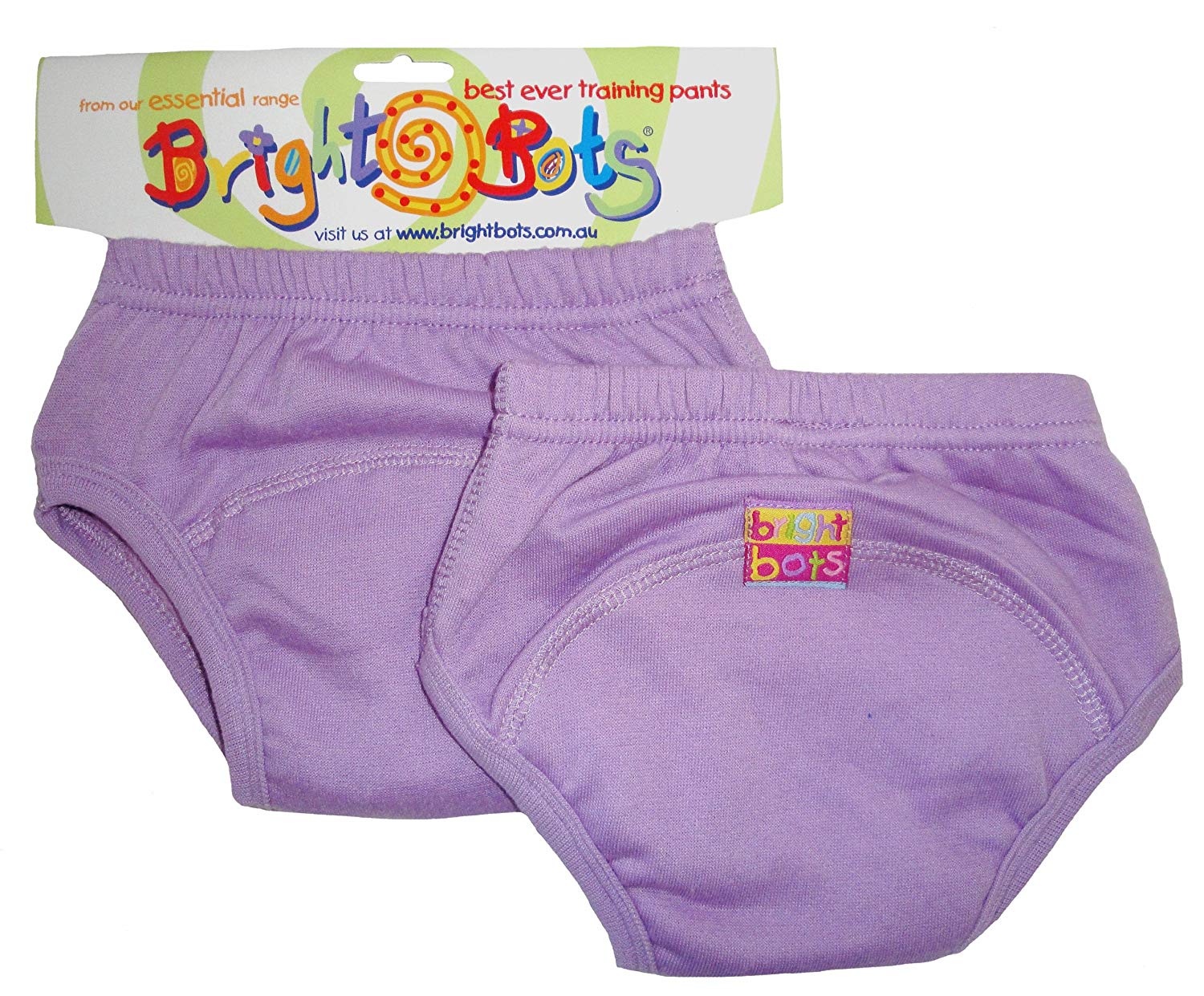 Extra Larg Bright Bots Potty Training Pants Twin Pack 30-36 months Blue 