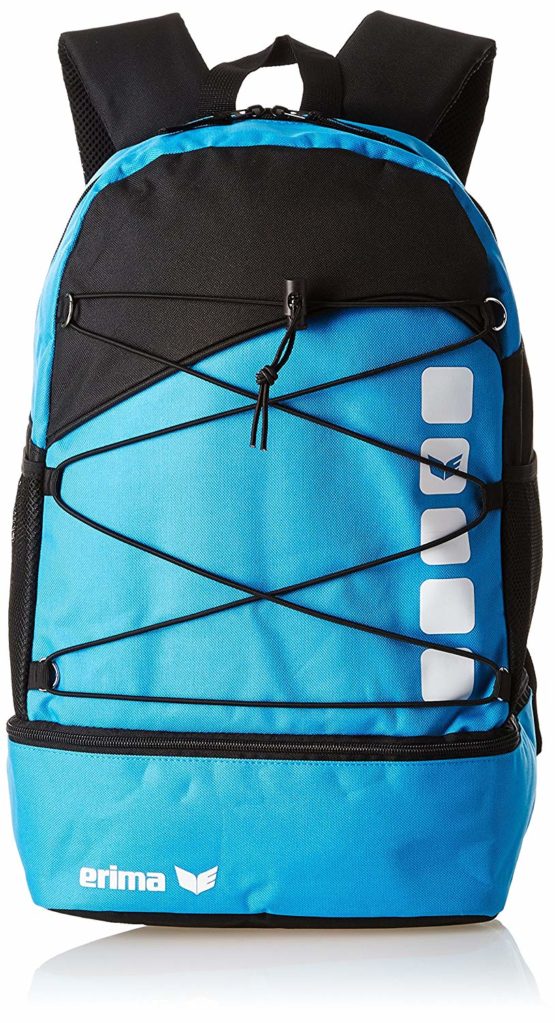Erima Unisex Multi-functional Erima Multi-Functional Backpack with Bottom Compartment - New Royal Blue/Black