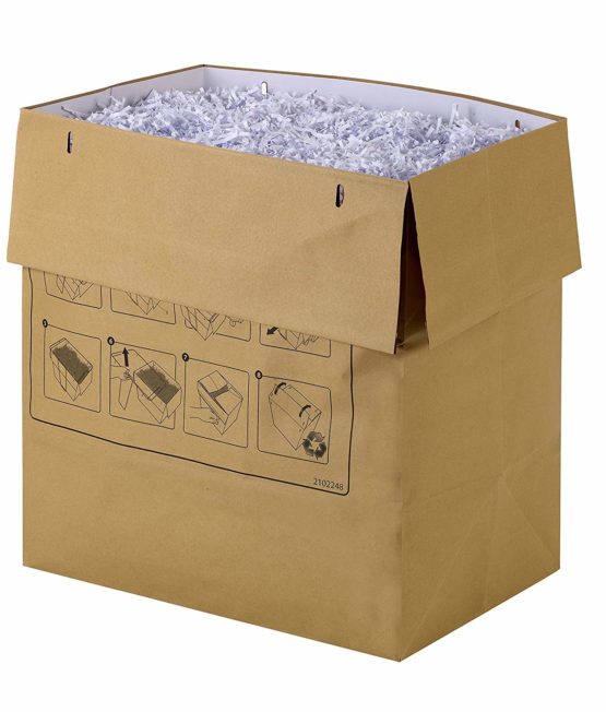 Rexel Recyclable Shredder Waste Sacks, 115L Capacity, Pack of 50, For Rexel Mercury 115L Shredders, 2102248 - Image 2