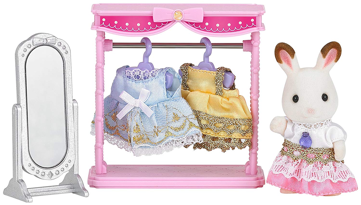 Sylvanian Families Dressing Area Set, Multicolor, Medium - Image 2