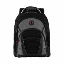 Wenger 600635 SYNERGY 16 Inch Laptop Backpack, Padded Laptop Compartment with Tablet Pocket in Black/Grey {26 Litre}