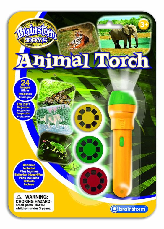 Brainstorm Toys BSE2012 Animal Torch & Projector,
