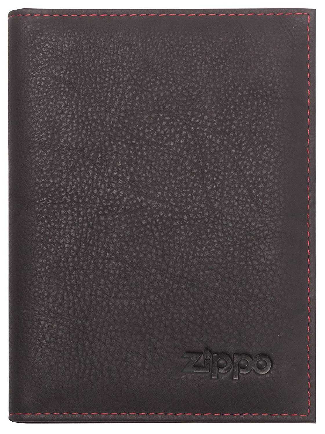 Zippo - Card Case, Leather, Mocha, Credit Card Holder for Women and Men 13 Card Slots, 5.5 x 3.8 x 1.2 cm
