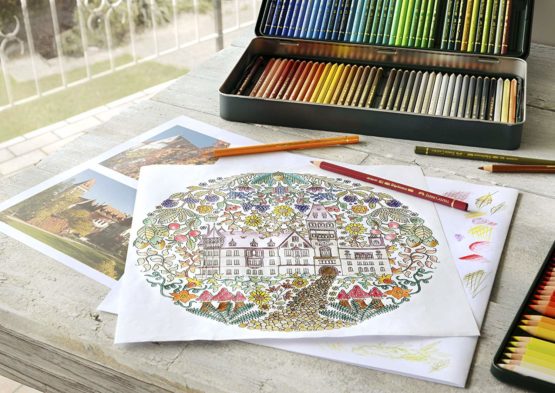 Faber-Castell 110011 Polychromos Colour Pencils, Tin of all 120 Colours - Image 4