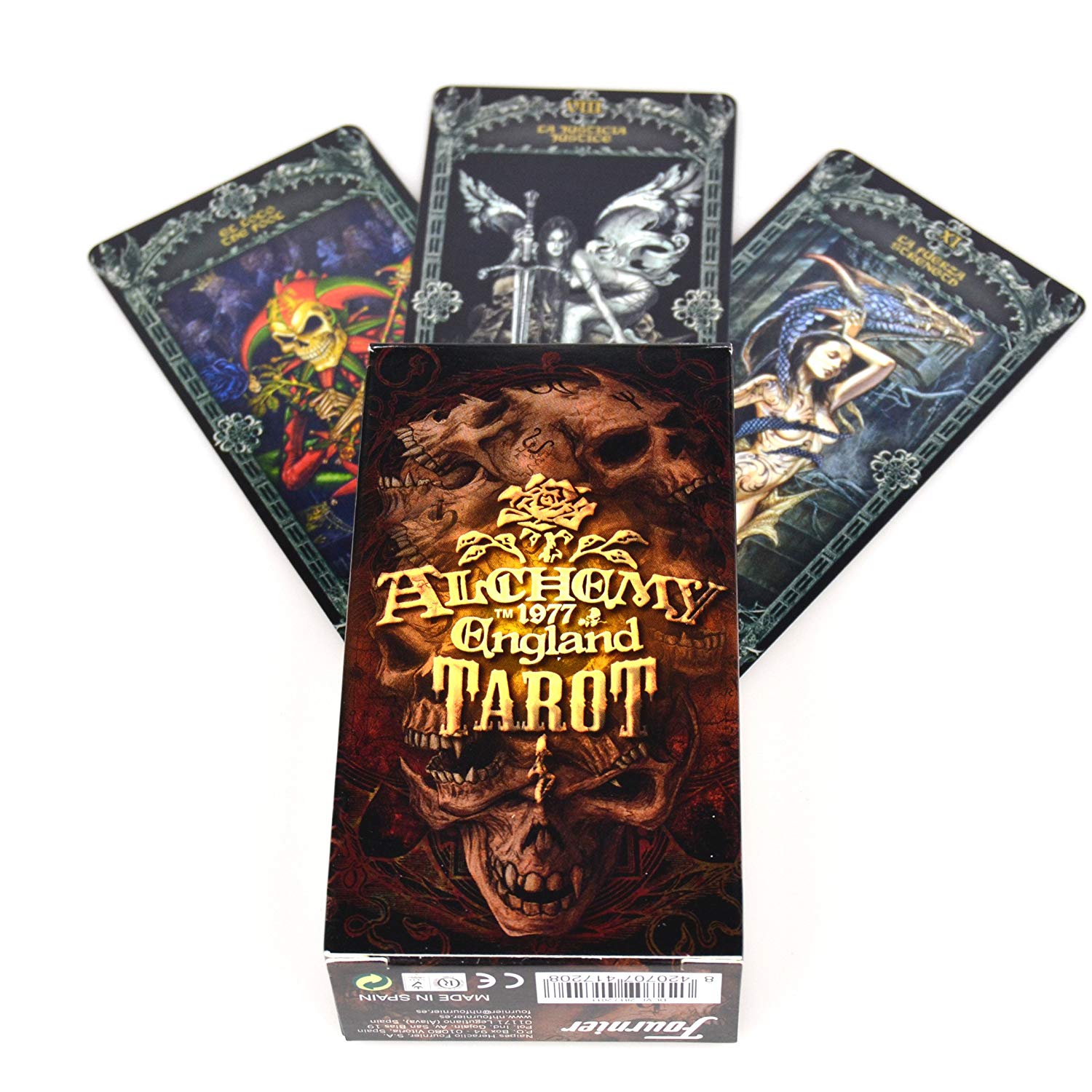 Nemesis Now Alchemy Tarot Cards 12cm Black