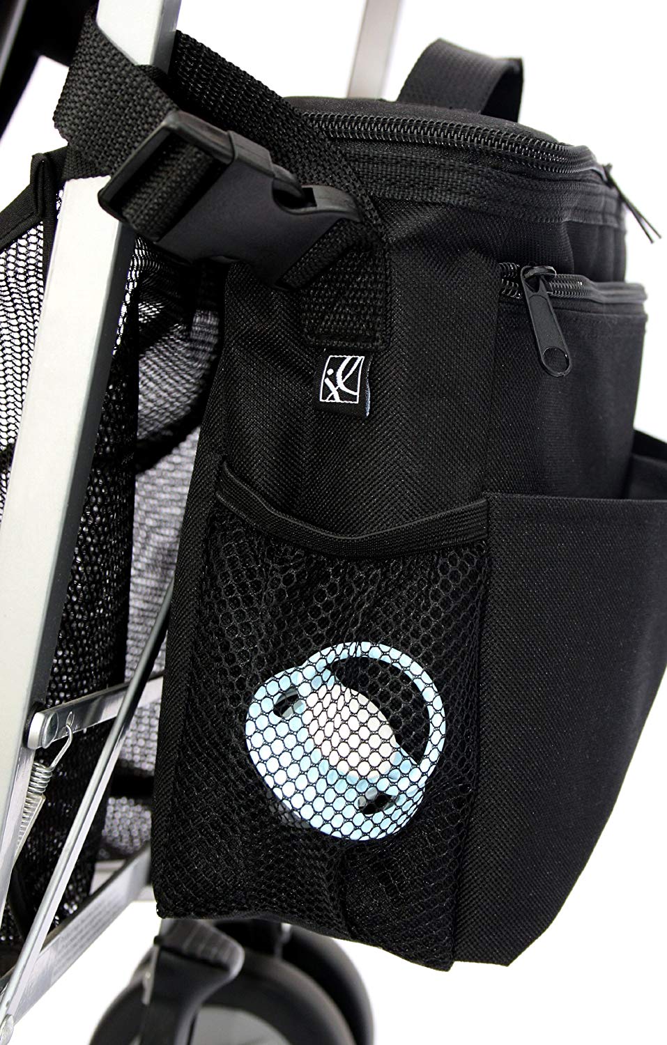 JL Childress Cool 'N Cargo Stroller Cooler (Black) - Image 4