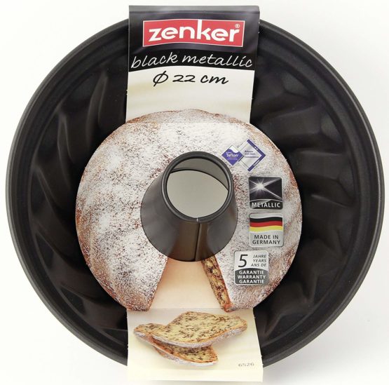 KUHN RIKON Kugelhopf tin O 8.66in in Black, Stainless Steel, Fuchsia, 8.66" - Image 4