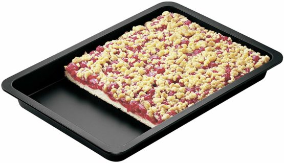 Zenker Rustidera with Lid, Steel / Polypropylene Teflon, 42.5x29.5x8 cm. 1 pc, Black / Transparent / Red, 42.5 x 29.5 x 8 cm - Image 3