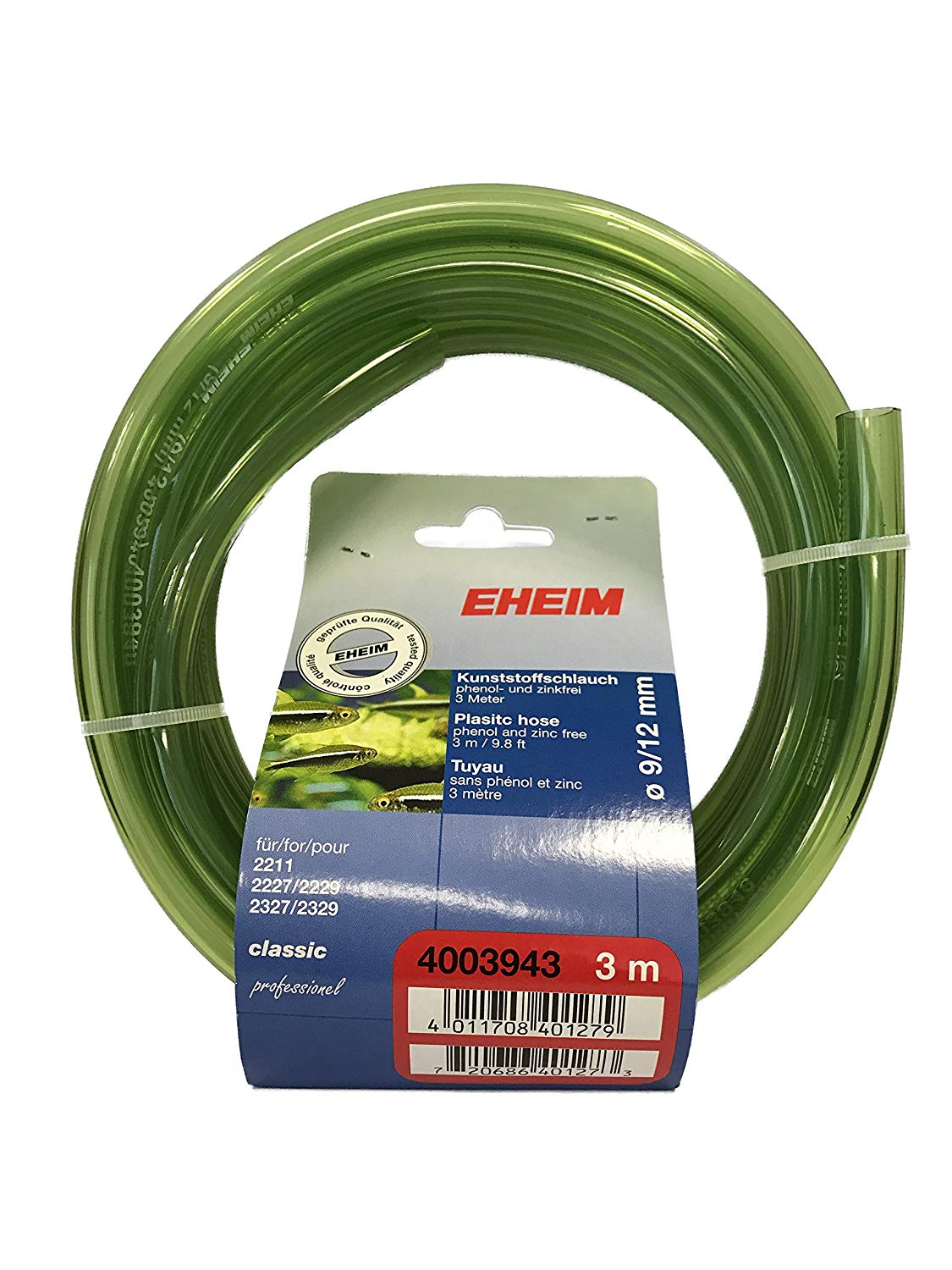 Eheim Hose, 9/12 mm, Green