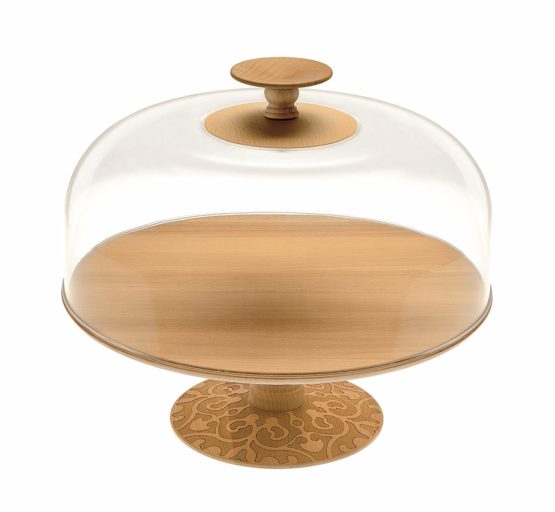 Alessi MW24 "Dressed in Wood" Dome, Transparent - Image 3