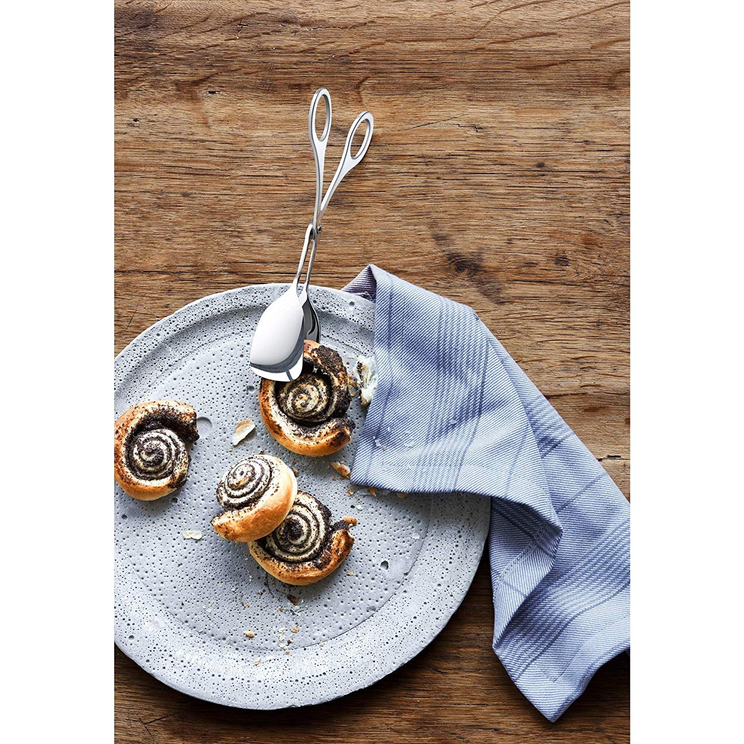 WMF 17 cm Geschenkidee Cake Tong, Silver, 17 x 6.8 x 3.8 cm - Image 4