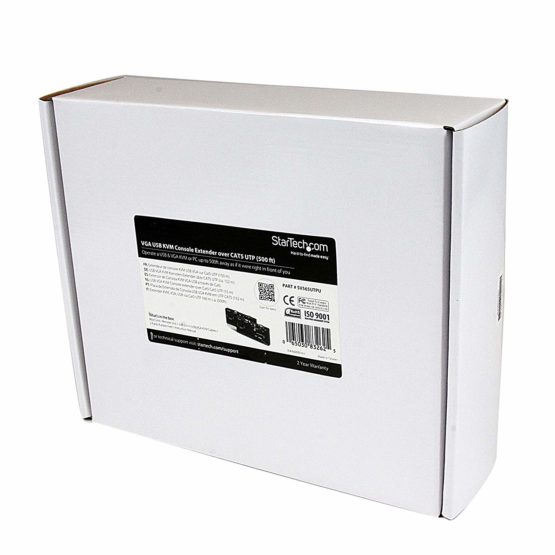 StarTech USB VGA KVM Console Extender over CAT5 UTP (500 ft) (SV565UTPUEU) - Image 4