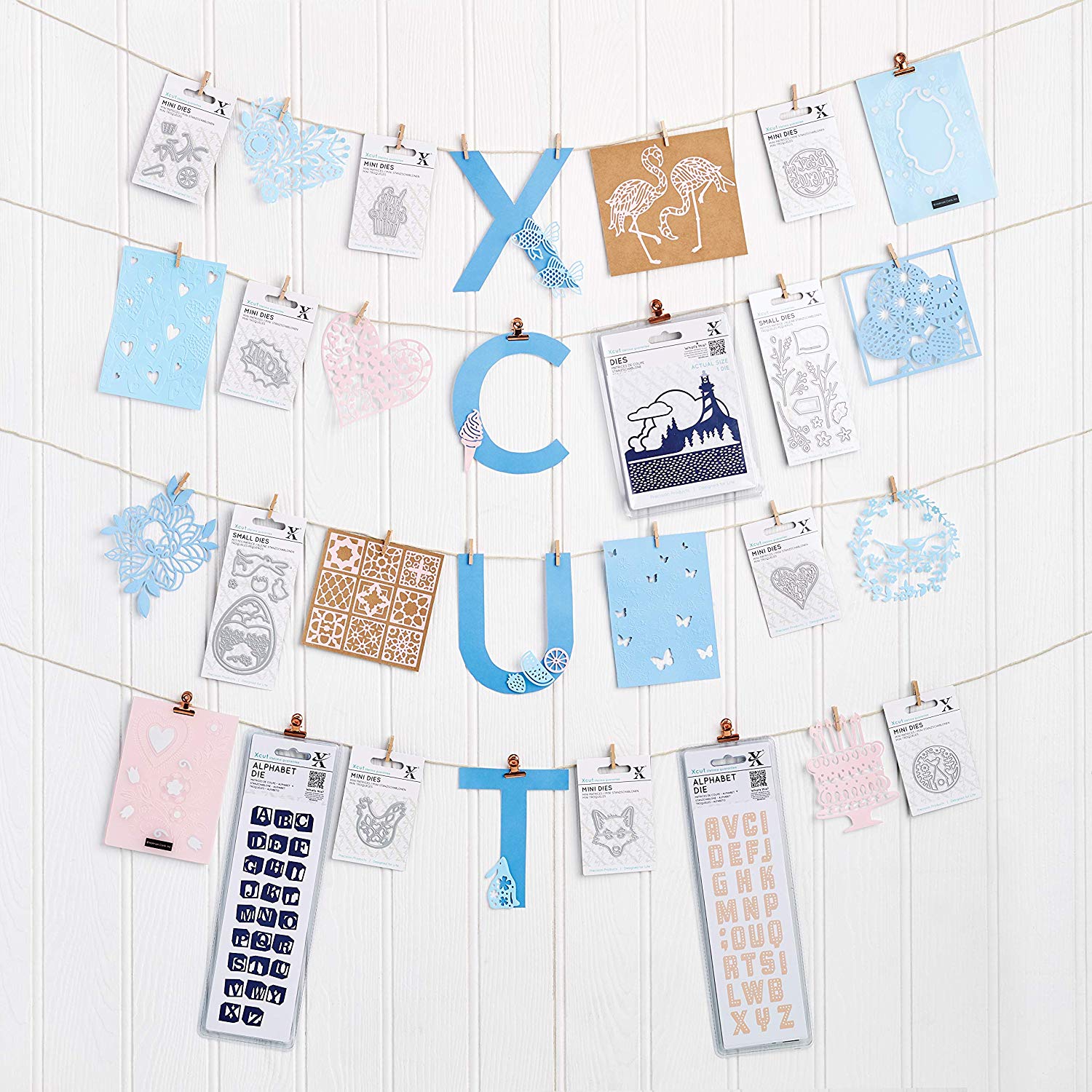 Xcut Nesting Dies, Rectangle Paranthesis, Carbon Steel, Art Craft, Cutting Tool Supplies - Image 3