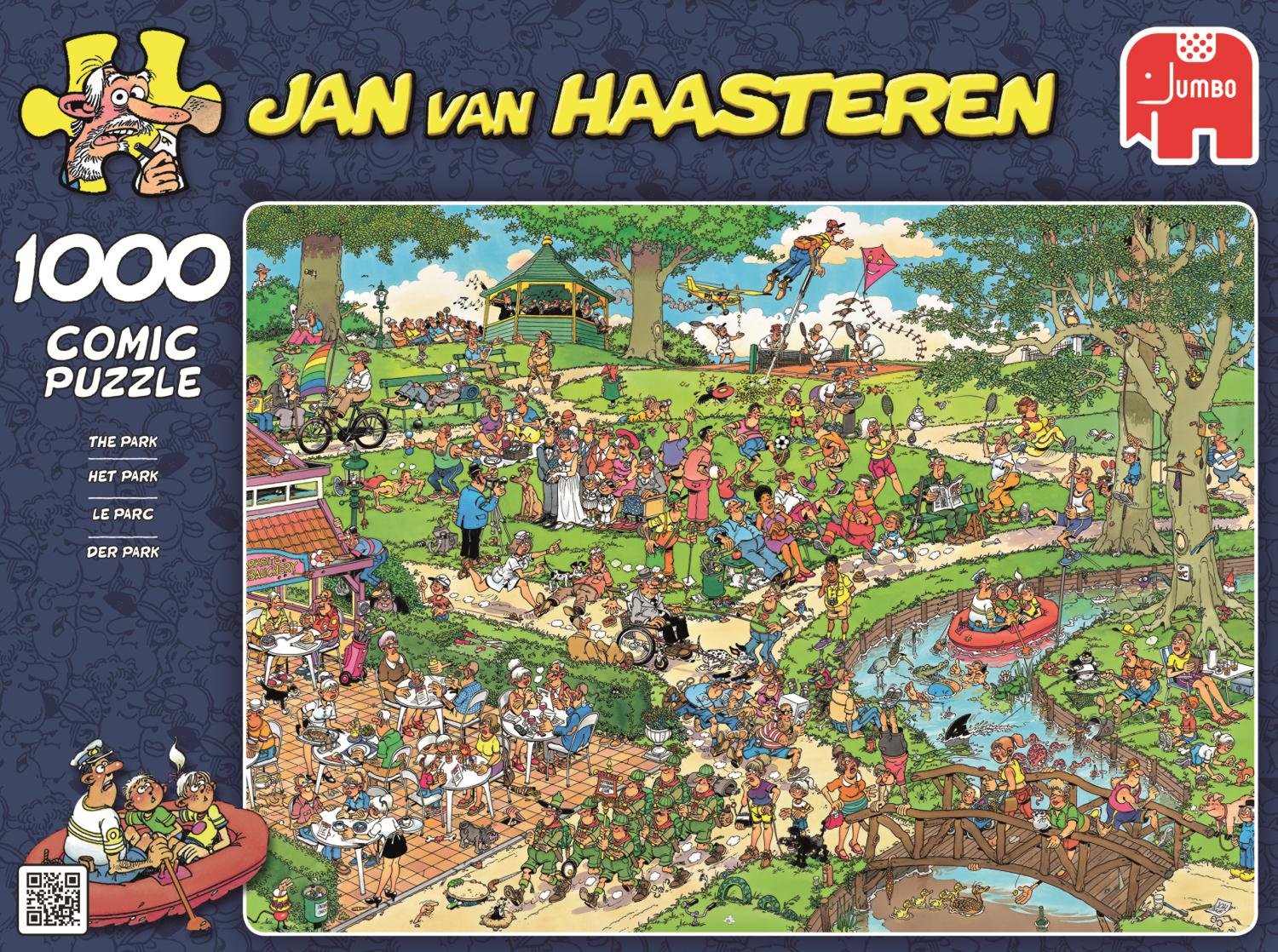 Jan Van Haasteren The Park 1000 Piece Jigsaw Puzzle BigaMart