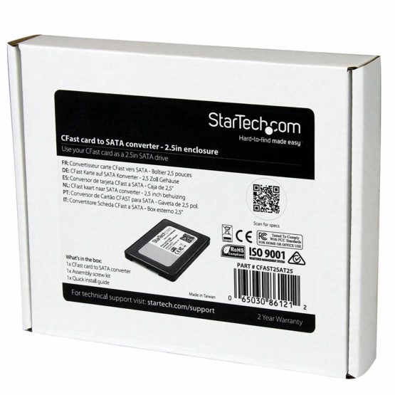 StarTech C Fast Card to SATA Adapter with 2.5-Inch Memory Card Converter - Image 4
