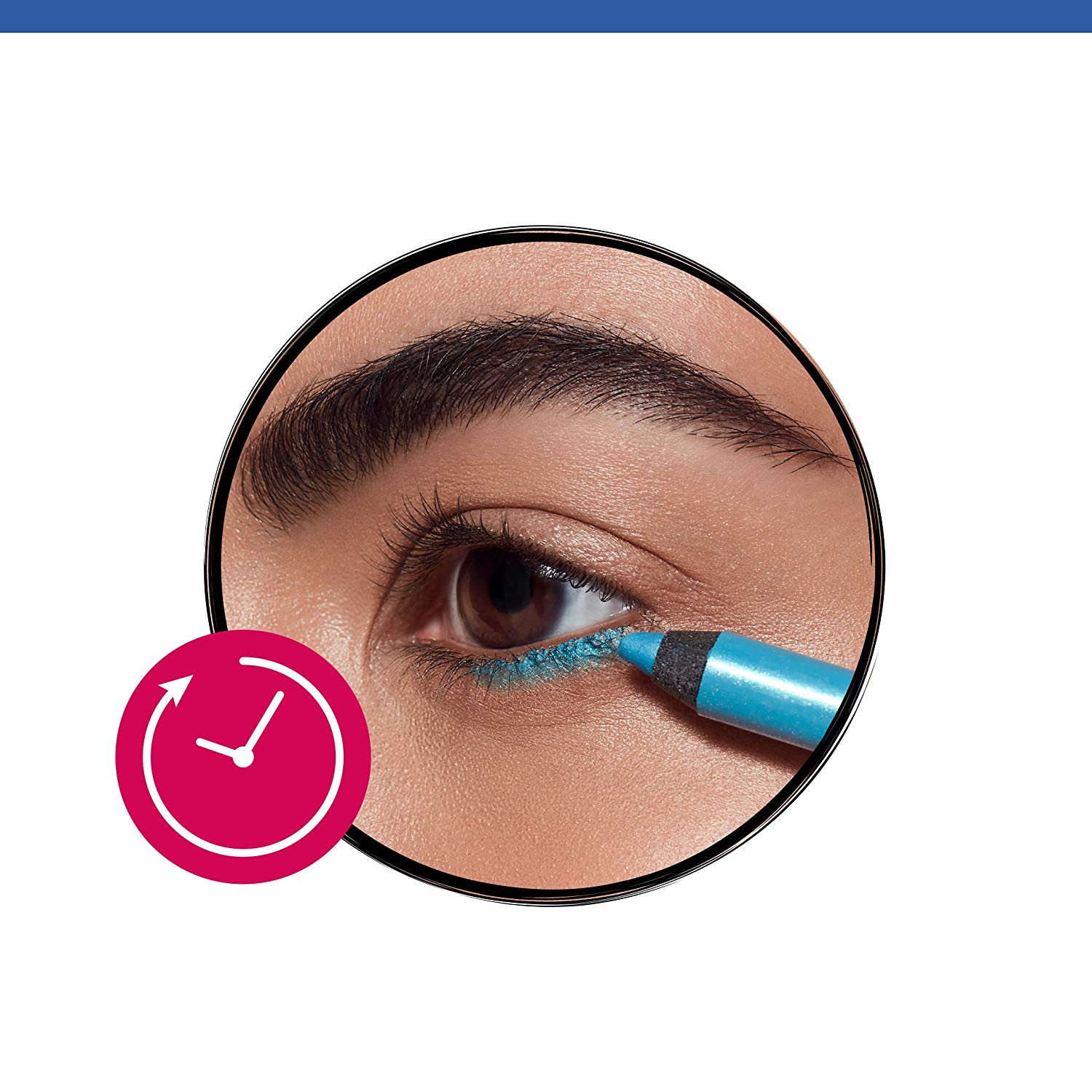 Bourjois Contour Clubbing Waterproof Eye Pencil Eyeliner and Eyeshadow 48 Atomic Black, 1.2g - Image 3