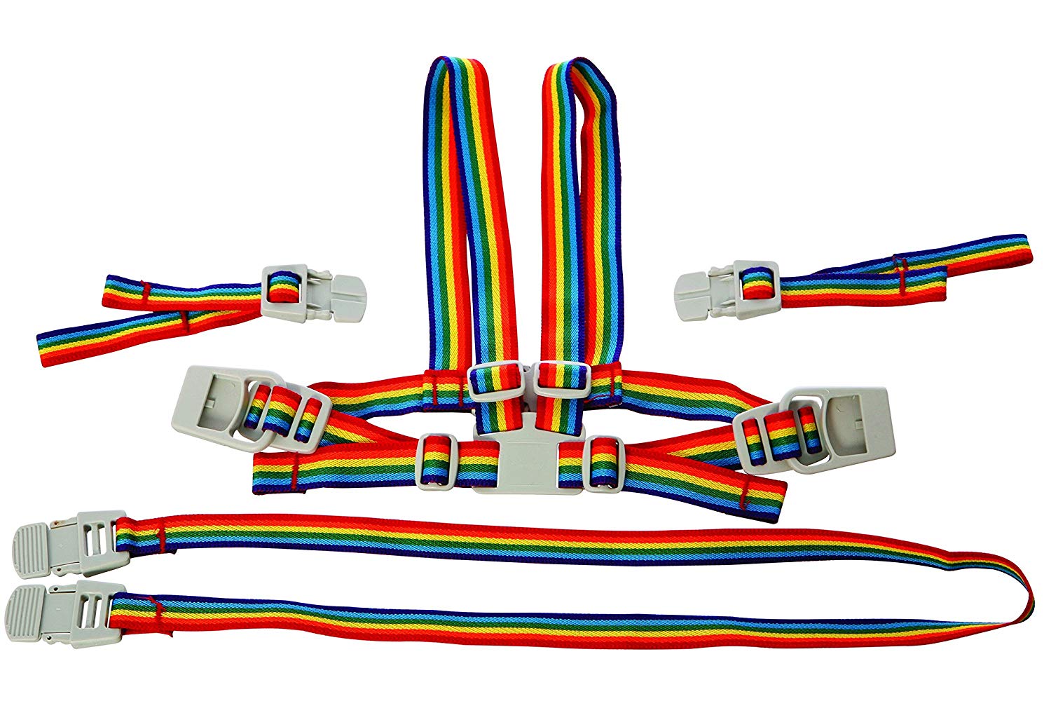 Dreambaby Toddlers Safety Walking Harness & Reins, with Anchor Straps for High Chair Strollers, Buggy & Pram - Image 2
