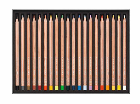 Caran Dache Cardboard Box with 20 Assorted Colours - Image 3