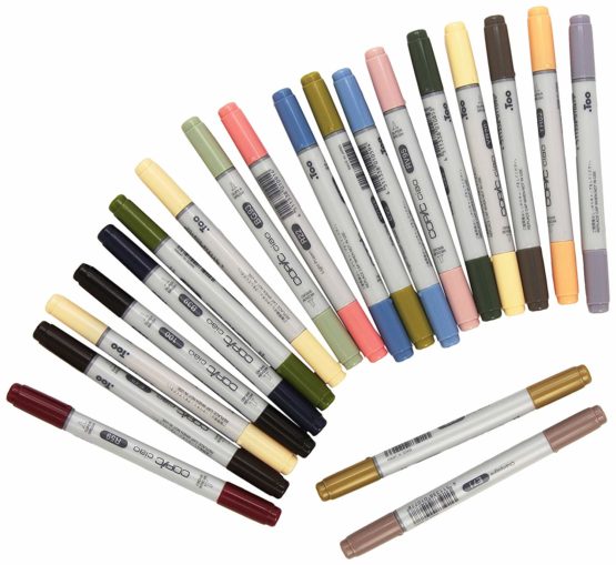 Copic Ciao Set of 20 Pens for Drawing Manga Style Collection