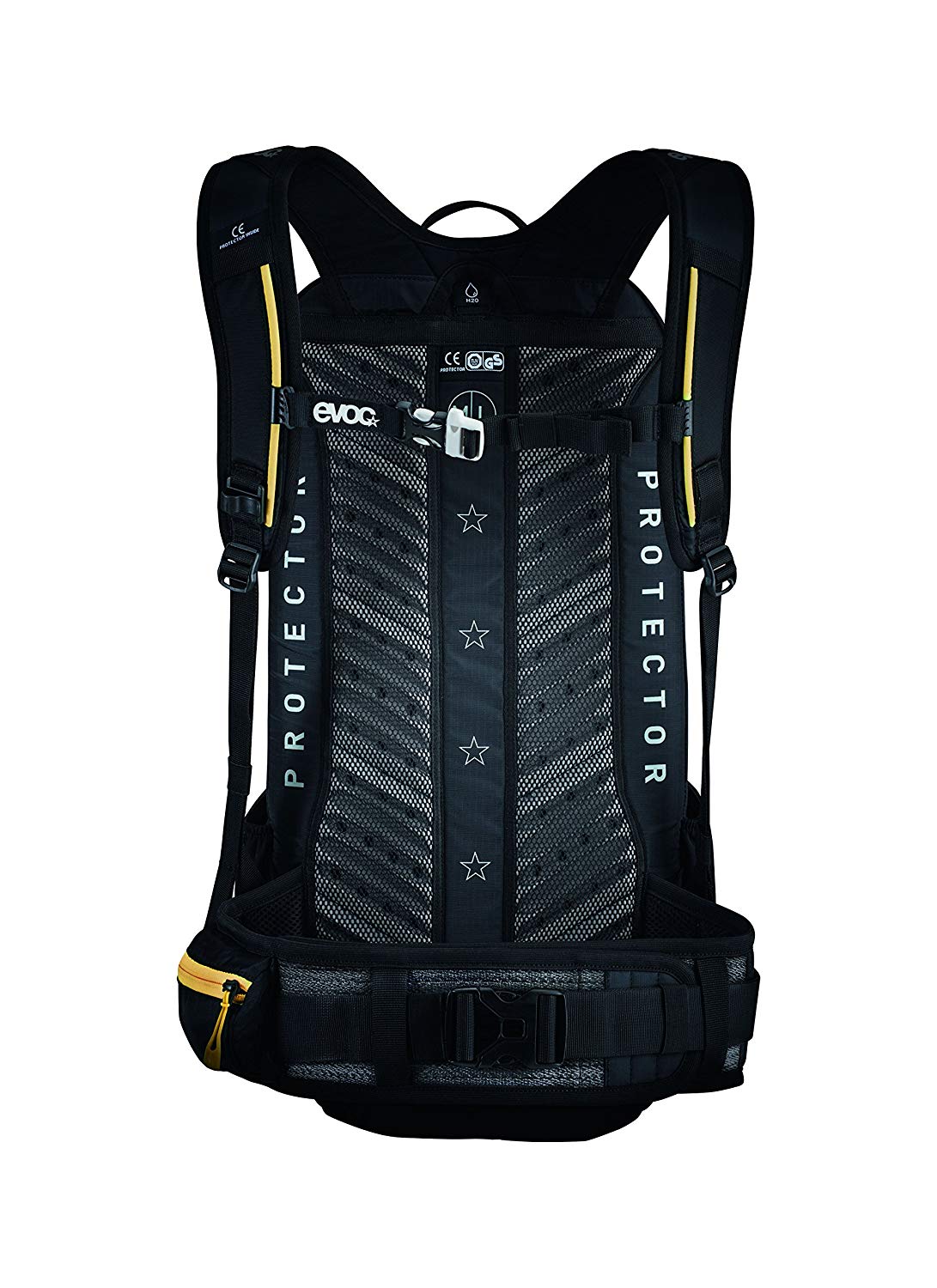 evoc protector fr trail blackline 20