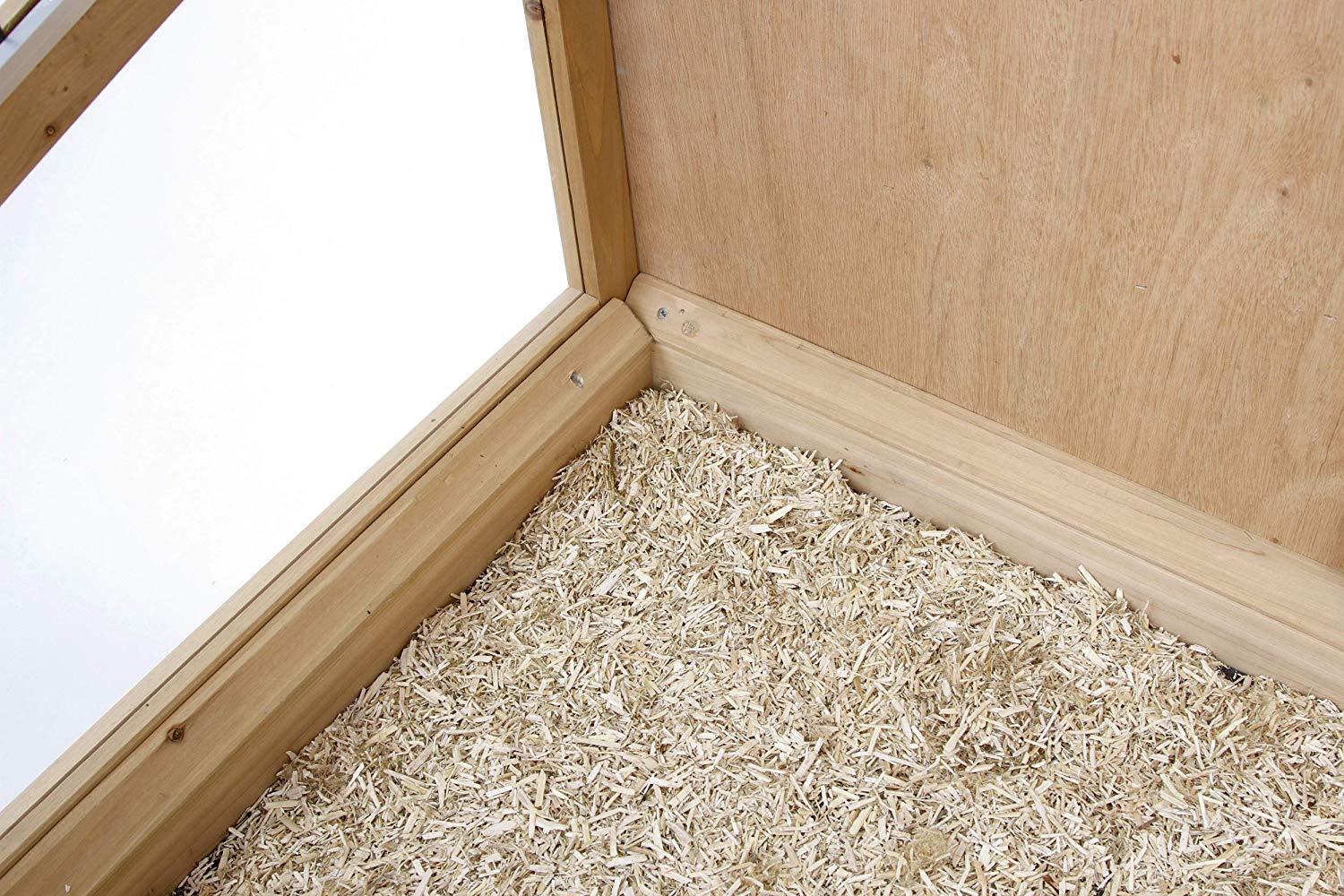 Kerbl Animal Cage Indoor Deluxe, 15 x 60 x 92.5 cm, Small, Wood, 115 cm L x 60 cm W x 93 cm H - Image 3