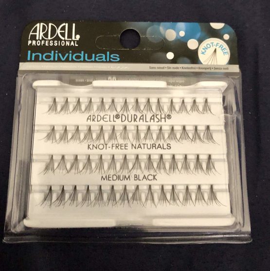 Ardell False Lashes Duralash Individual Naturals, Knot-Free Medium Black