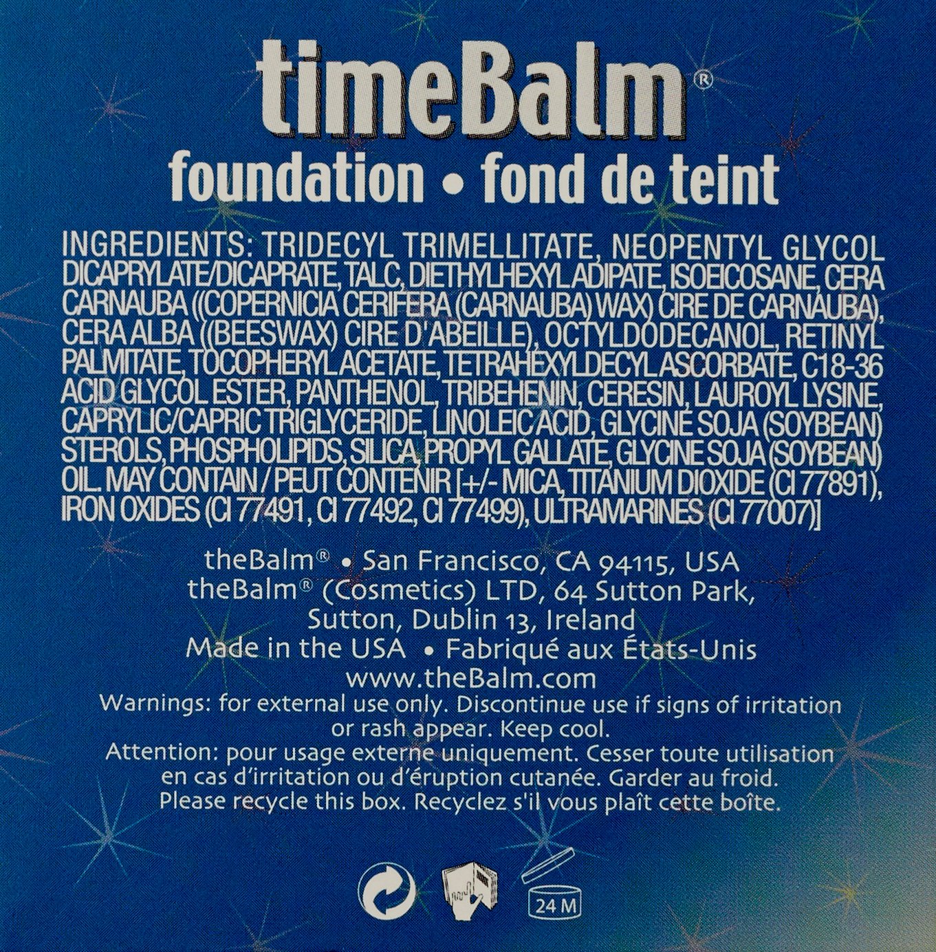 theBalm TimeBalm Foundation, After Dark 21.3 g, 21.3 g (Pack of 1) - Image 3