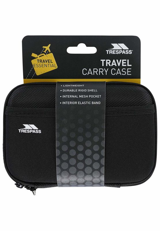 Trespass Travelstar, Black, Travel Pouch Multi Function for Cables, SD cards etc., Black - Image 2