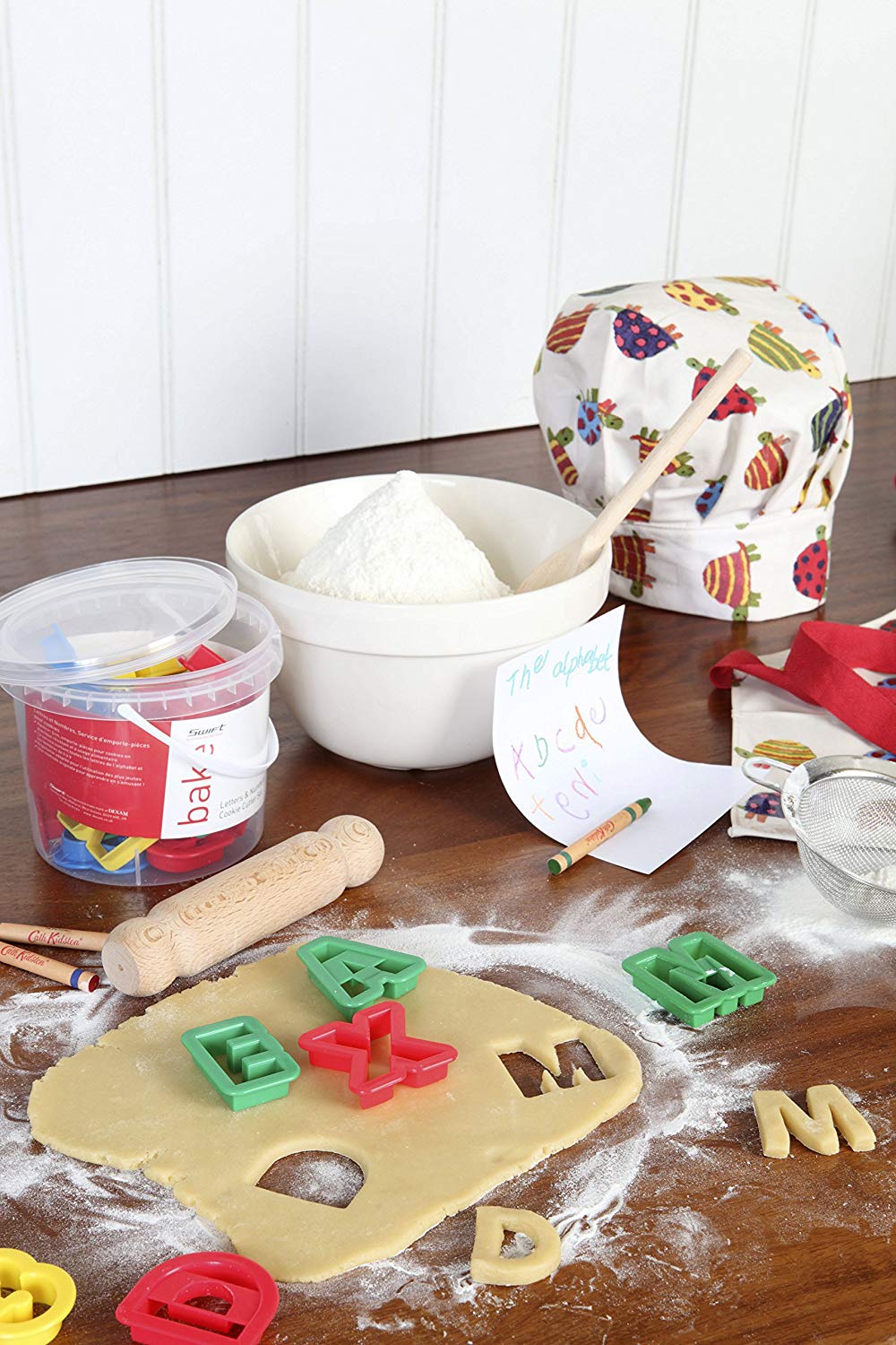Dexam Plastic Letters and Numbers Cookie Cutters, Set of 36, Multi, 17848887 - Image 3