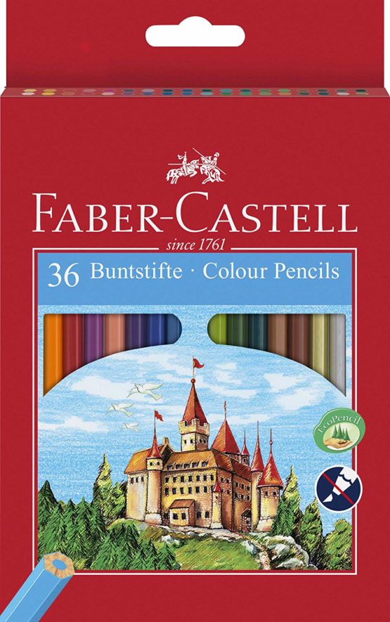 Faber-Castell 36-Colour Eco-Pencils