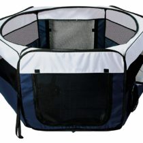 Trixie Nylon Outdoor Run, 90 x 40 cm Dia, Blue/ Grey